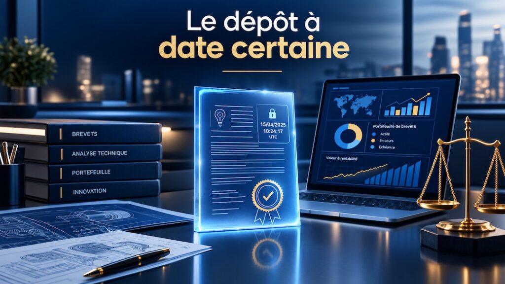 Le dépôt à, date certaine pour sécuriser votre R&D