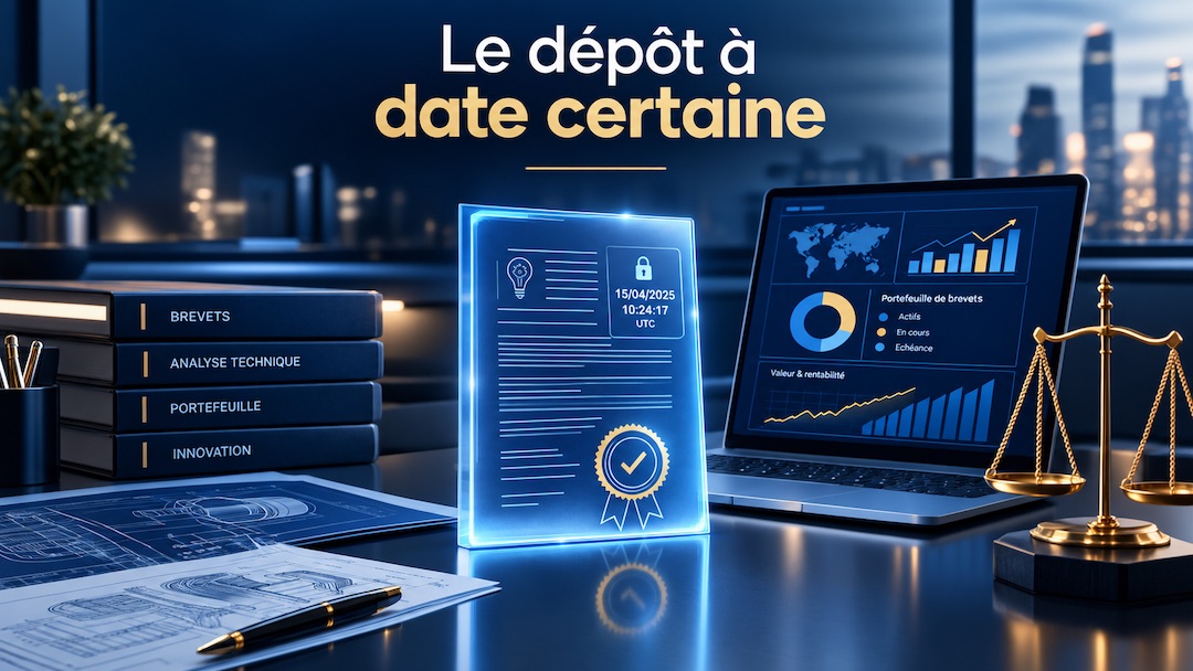 Le dépôt à, date certaine pour sécuriser votre R&D