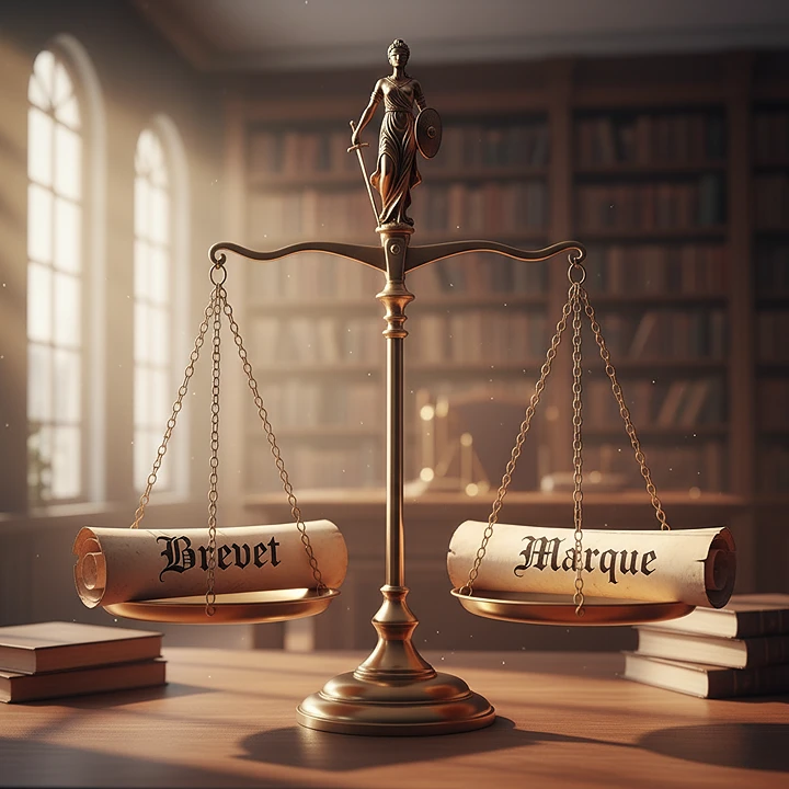 brevet vs marque différence entre brevet et marque