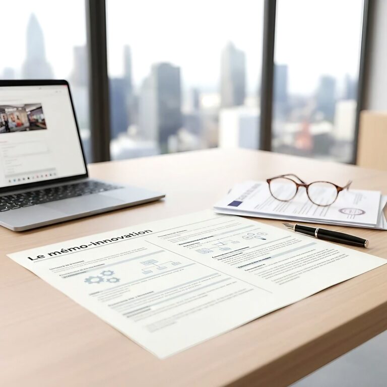 le mémo-innovation document de stratégie PI pour formaliser vos brevets